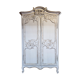 Wedding cabinet de fécamp - upper normandy - transition era - patinated oak - 18th