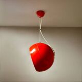 Artemide Pallade Lamp in Bold Red by Studio Tetrarch, 1960s