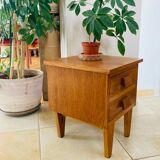 Art Deco oak bedside table from the early 20th century