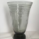 Ancient vase in bohemian crystal