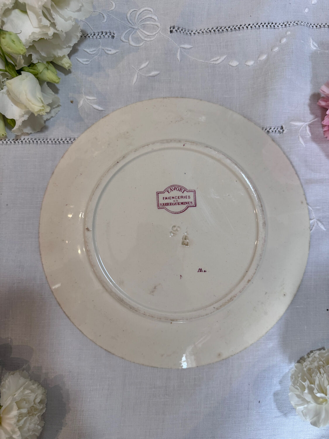 Favourite Plate Sarreguemines