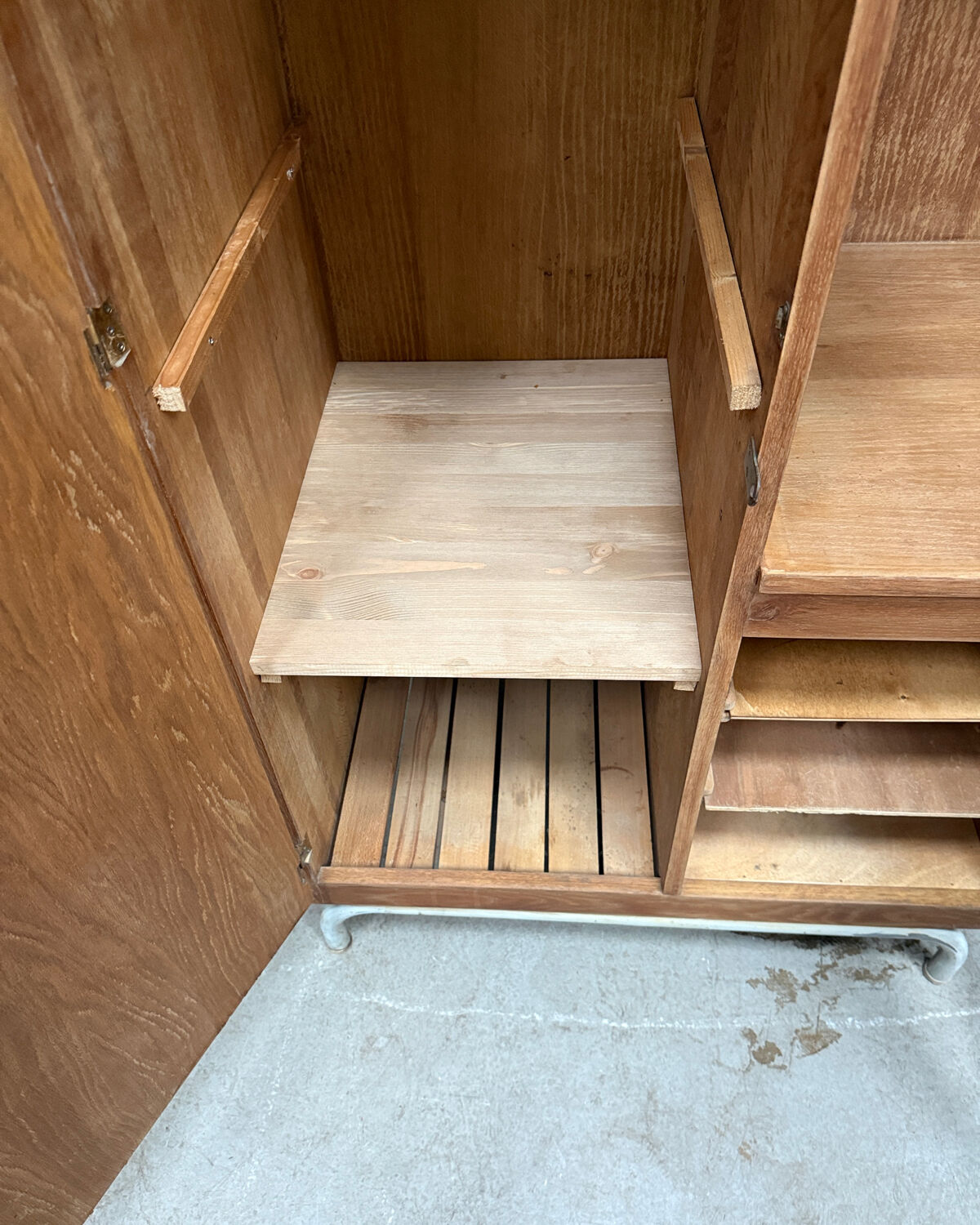 Vintage dormitory wardrobe