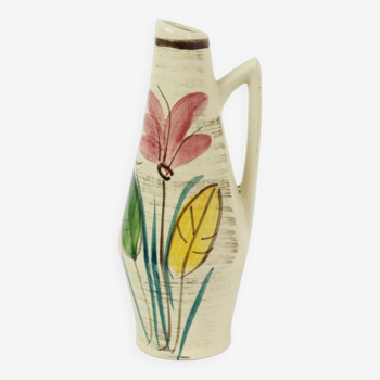Vase Heinz Siery Floral Design Allemagne de l’Ouest Poterie Fifties 271-22