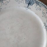 5 ironstone plates from Sarreguemines
