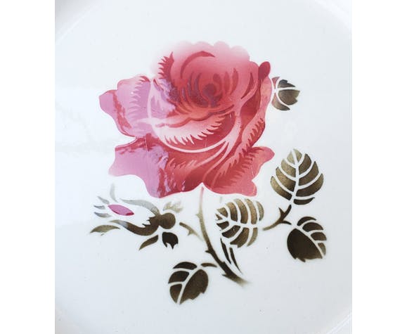 Set of 6 flat plates