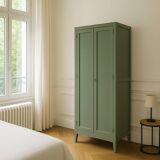 Renovated vintage Parisian wardrobe