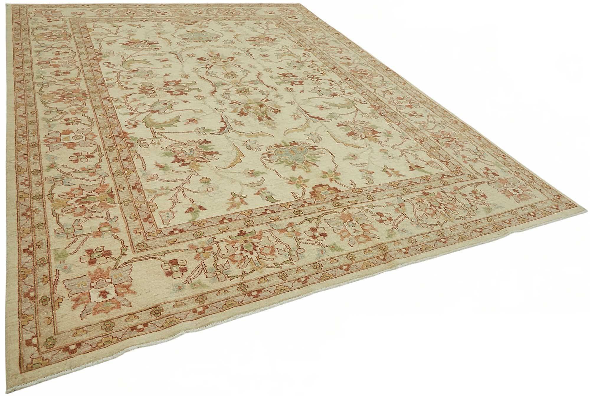 Turkish Handknotted Wool Oushak Rug 268 cm x 355 cm