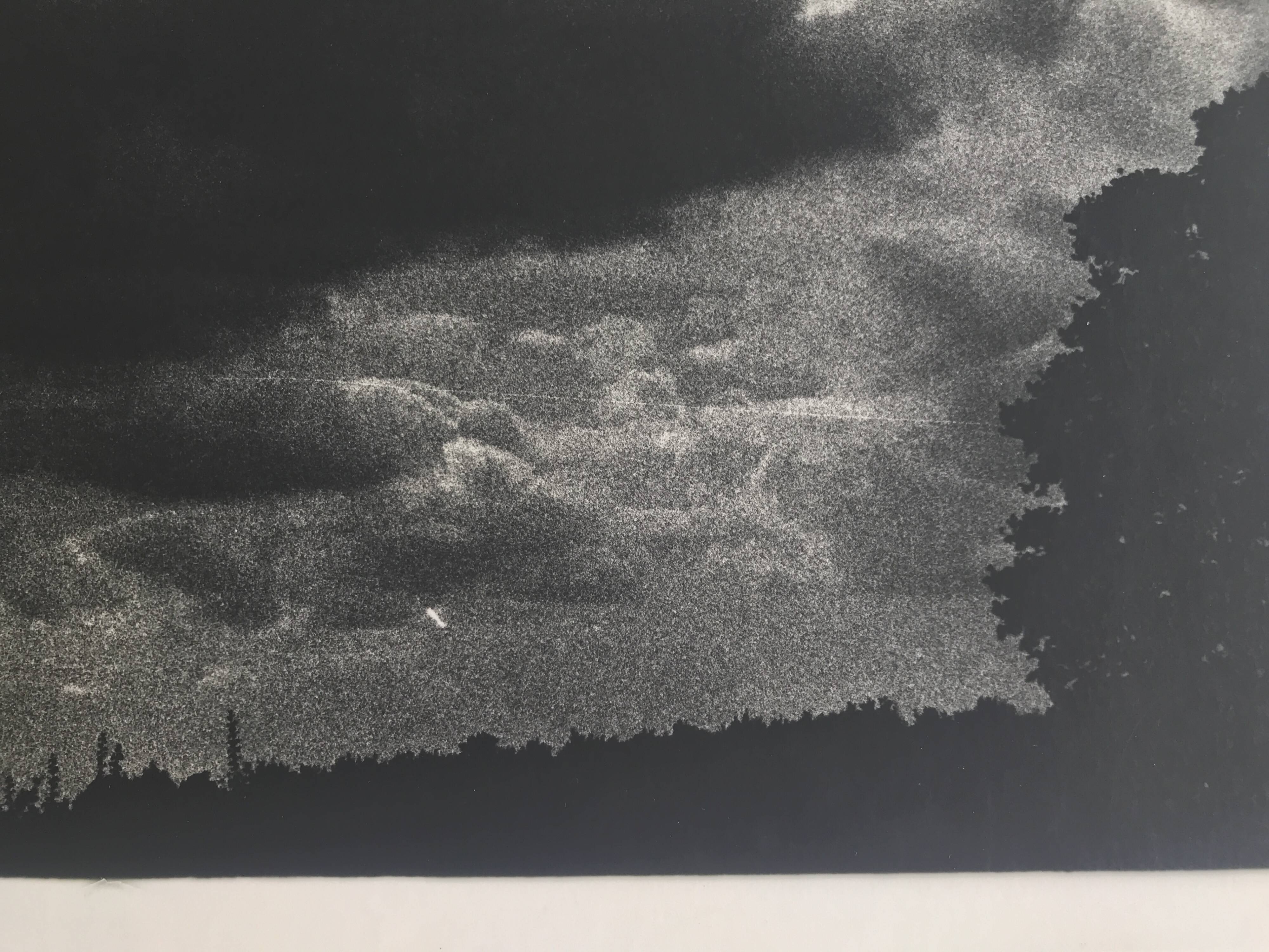 Rosine nusimovici, untitled (cloud i), c 1980. black and white silver print