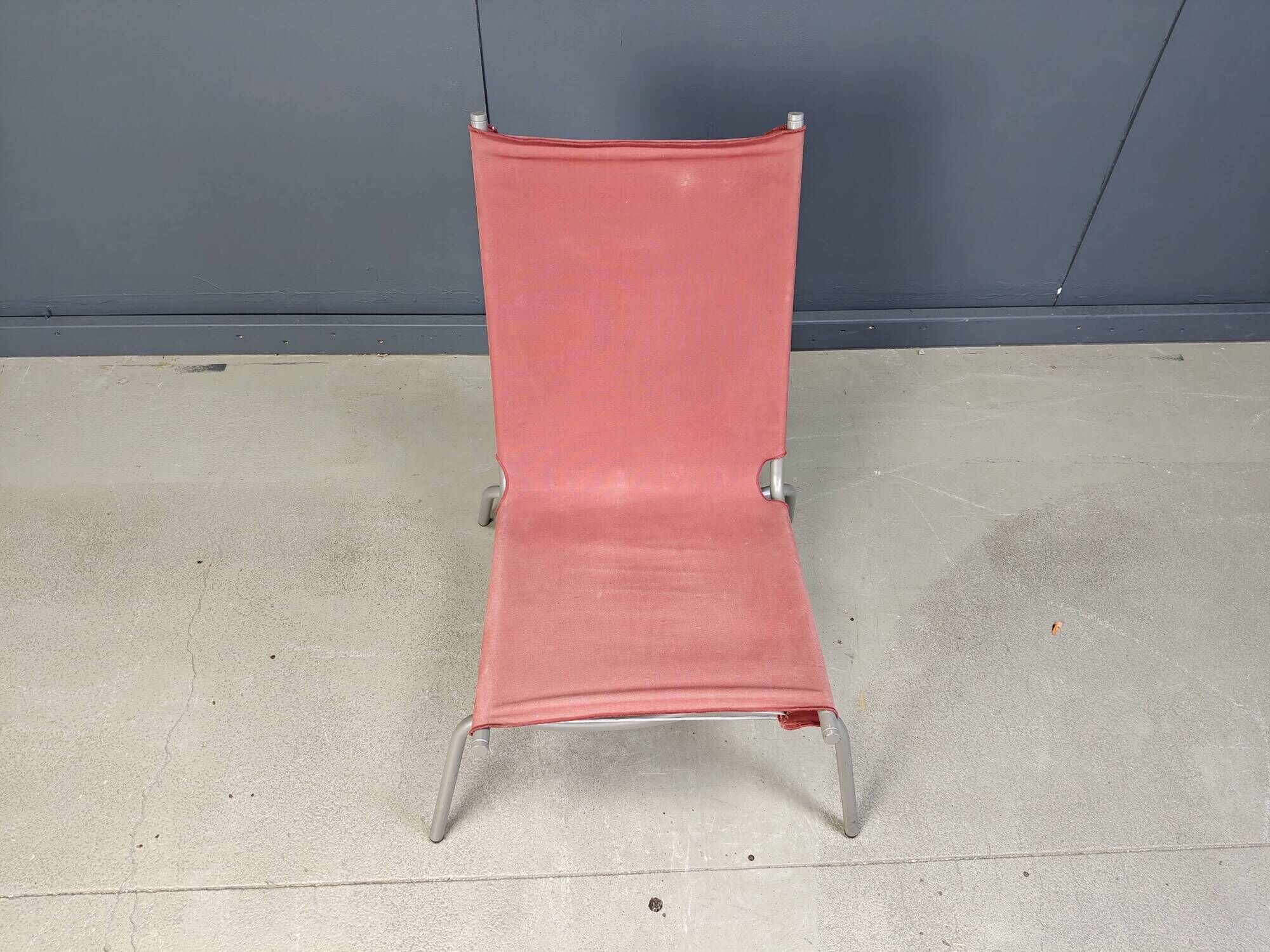 Vintage crossed legged lounge chair by Fabiaan Van Severen, 1990s