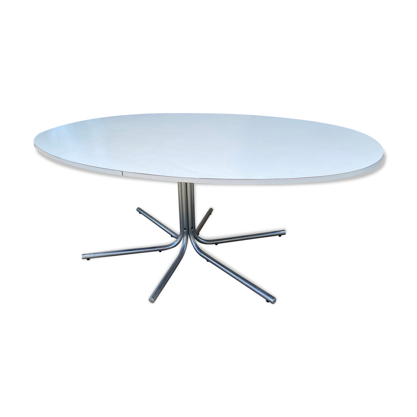 1970s oval design table