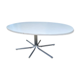 1970s oval design table