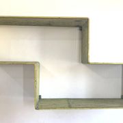 "Dedal" shelf by Mathieu Matégot / vintage 1950 / Yellow