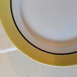 Six vintage dinner plates