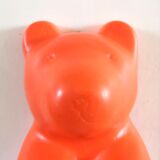 Wall lamp teddy bear plastic design 70s - 80s