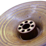 Ikebana picnic cup in Taizé sandstone by Daniel Montmollin