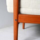 Scandinavian teak armchair by Alf Svensson for DUX