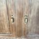 Buffet Art Déco des années 40 en bois massif blanchi – restaurer