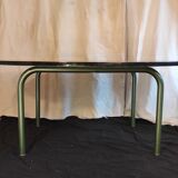 Yellow formica coffee table 1970