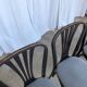 Chaises de salle à manger STOL Kamnik vintage : ensemble de 4 des années 1970, style moderne du milieu du siècle.