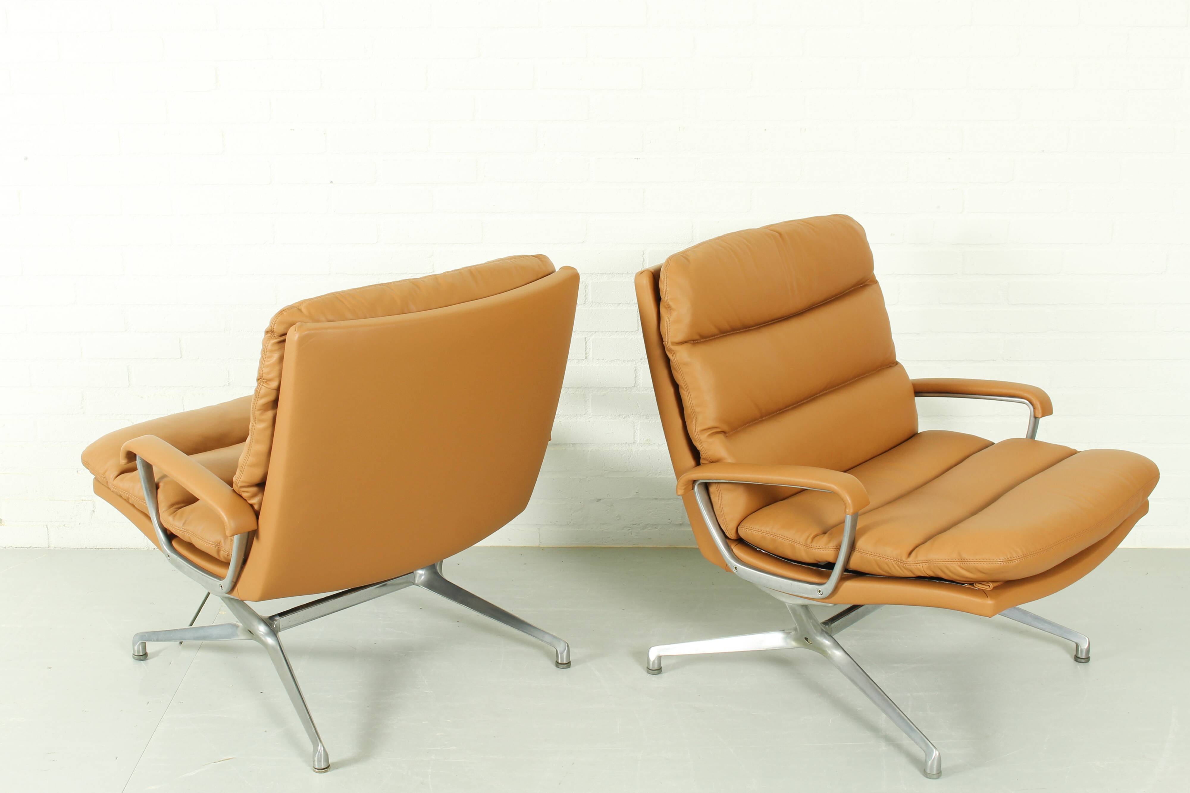 Set of 2 Paul Tuttle Lounge Chair 'Gamma' for Strässle, 1970s