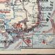 Old school map Vidal-Lablache 36, 1930, T46 – French Indochina