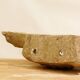 Antique Cement Shell Bird Bath