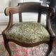 Restoration period armchair in solid walnut – France, circa 1820-1830