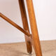 Large extendable dining table in oak by Guillerme and Chambron 1960.