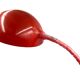 Elio Martinelli, Flex Calotta mod. 660 bright red table / desk lamp, Martinelli Luce Italy, 1972