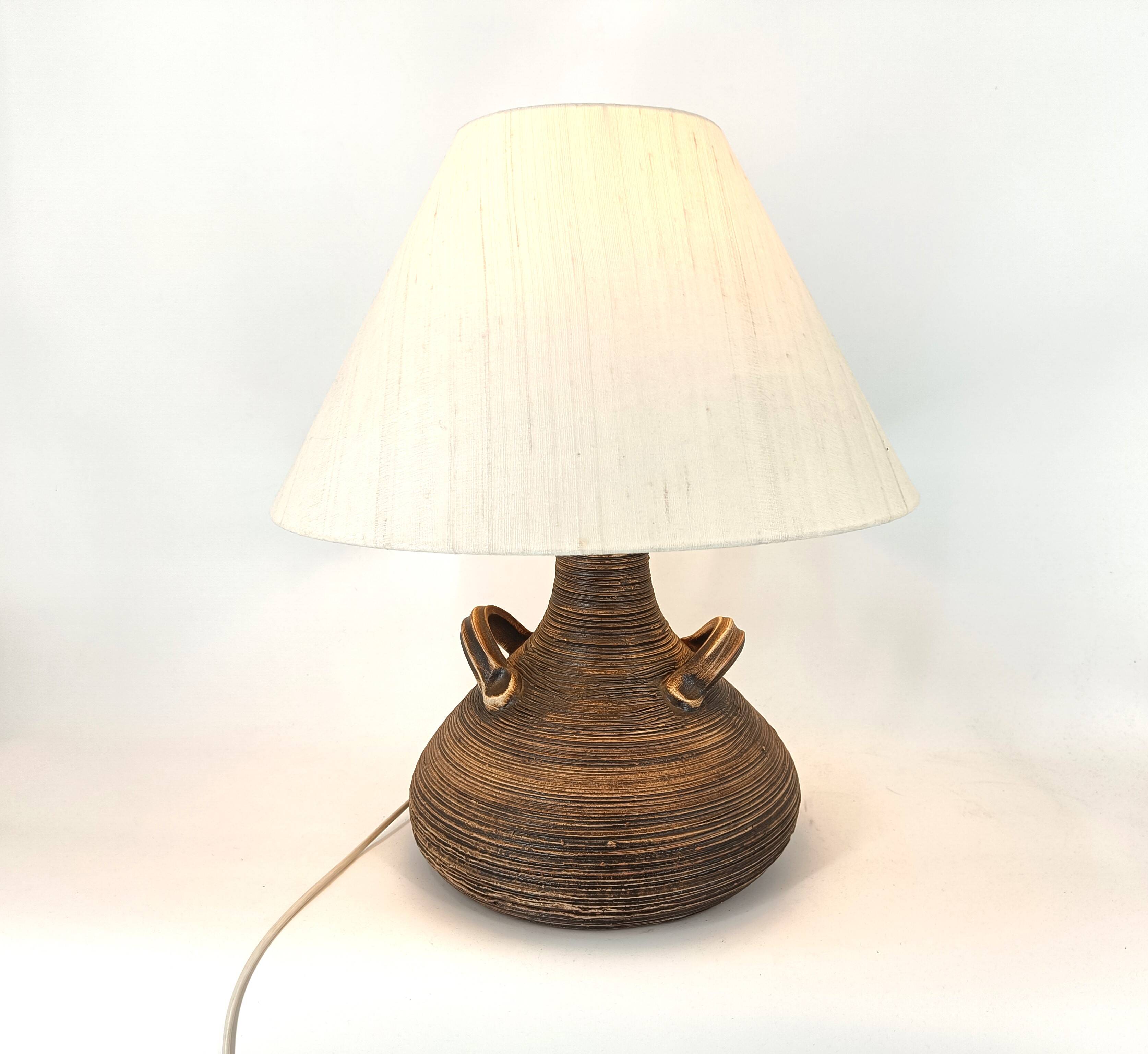 Ceramic table lamp, 1960s