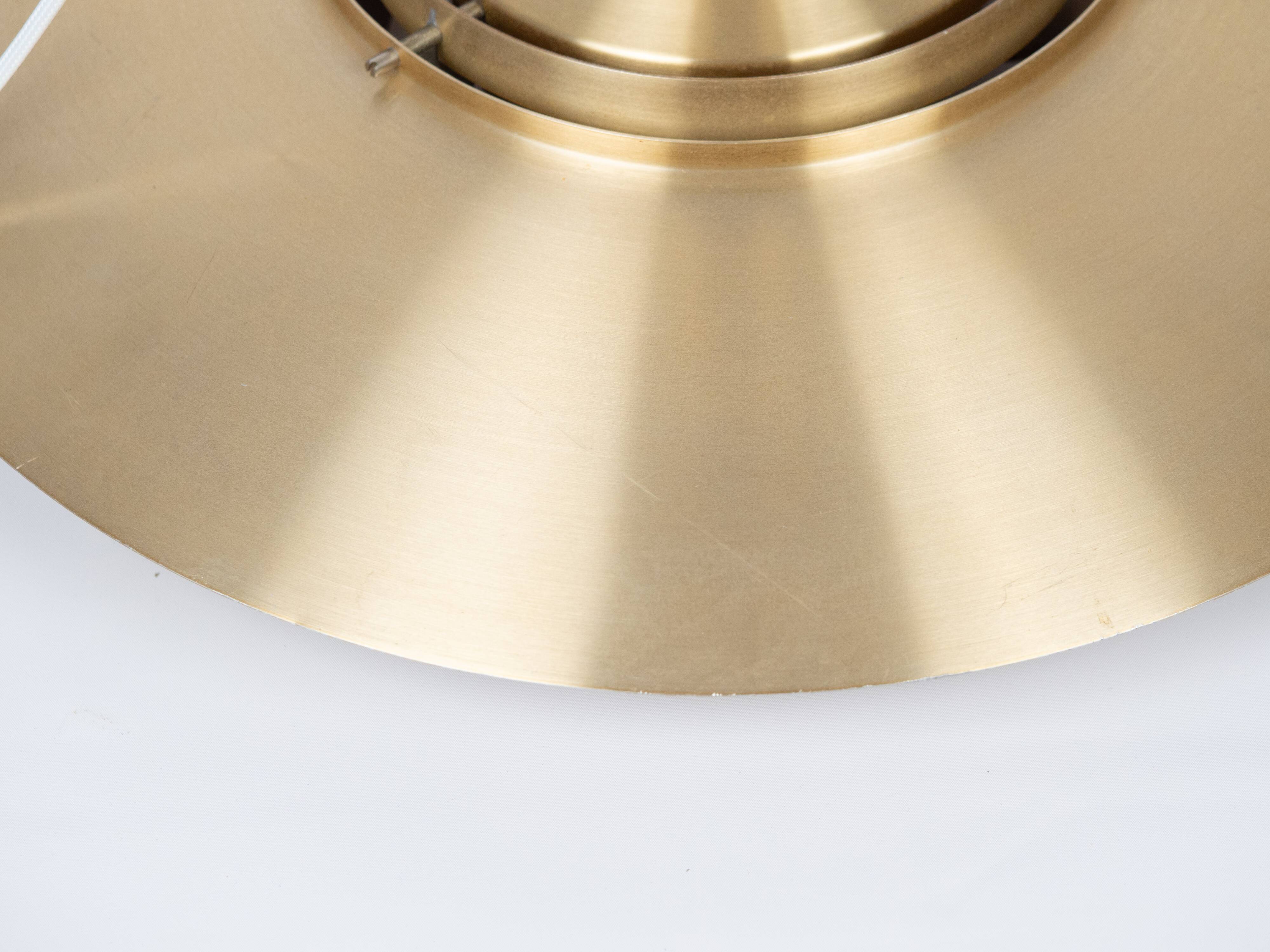 Danish vintage pendant lamp P376 by Fabricius and Kastholm, Nordisk Solar