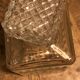 Carafe chiseled glass