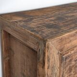 Antique wooden three-door sideboard (circa 1920)