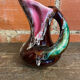 Old pichet vallauris polychrome glazed ceramics france vintage