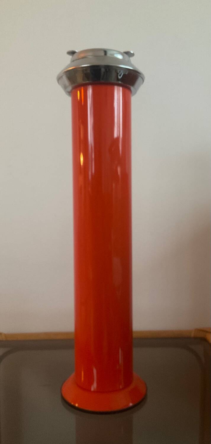 Vintage 70s standing ashtray