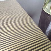 Art Deco coffee table in lacquer and brass