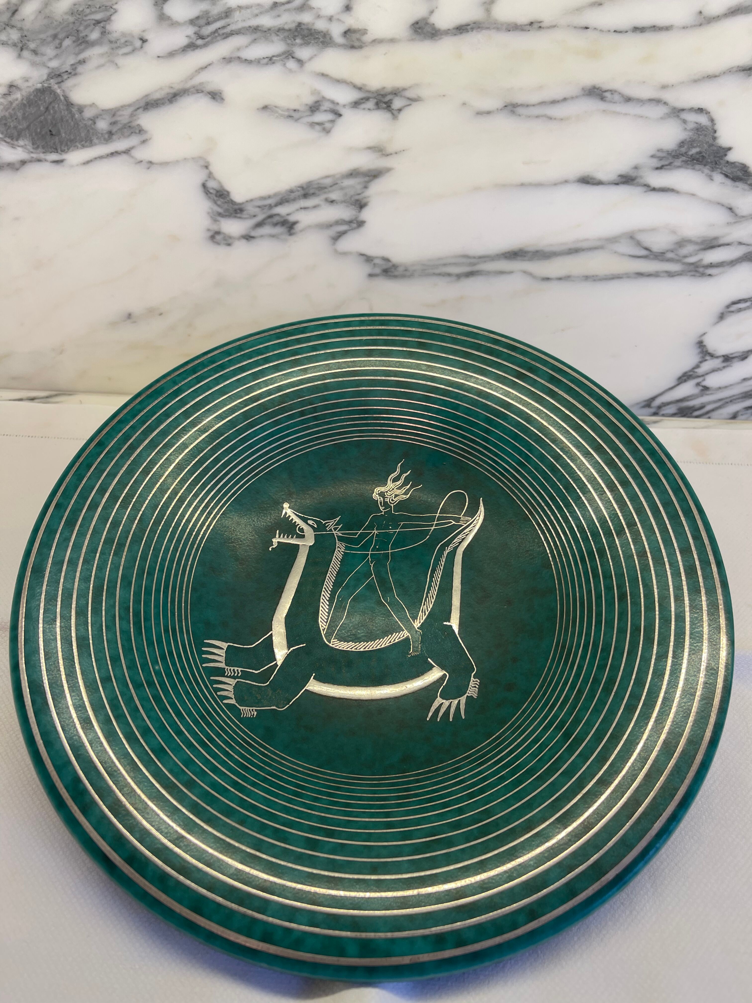 Gustavsberg Argenta Wilhelm Kage dish