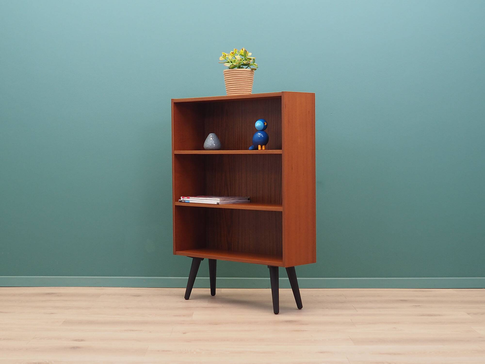 Teak bookcase, Danish design, 1970s, production: Denmark