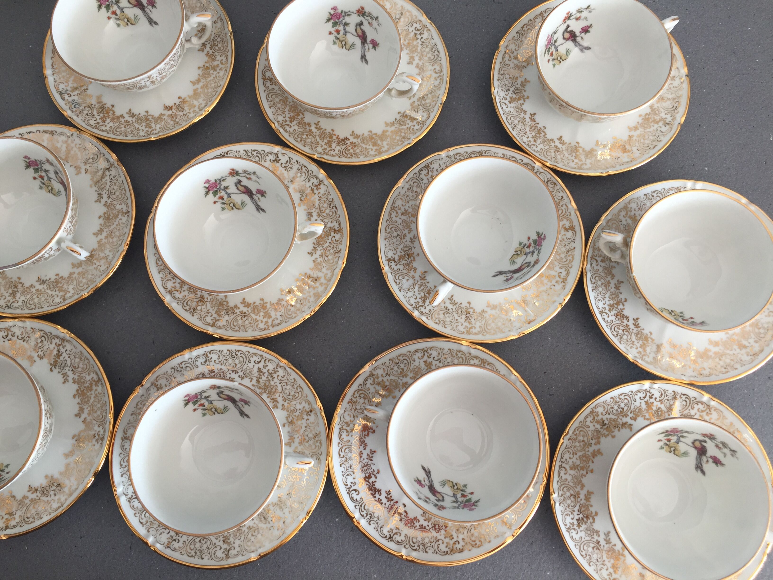 Porcelain France coffee service