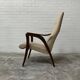 Fauteuil vintage en teck