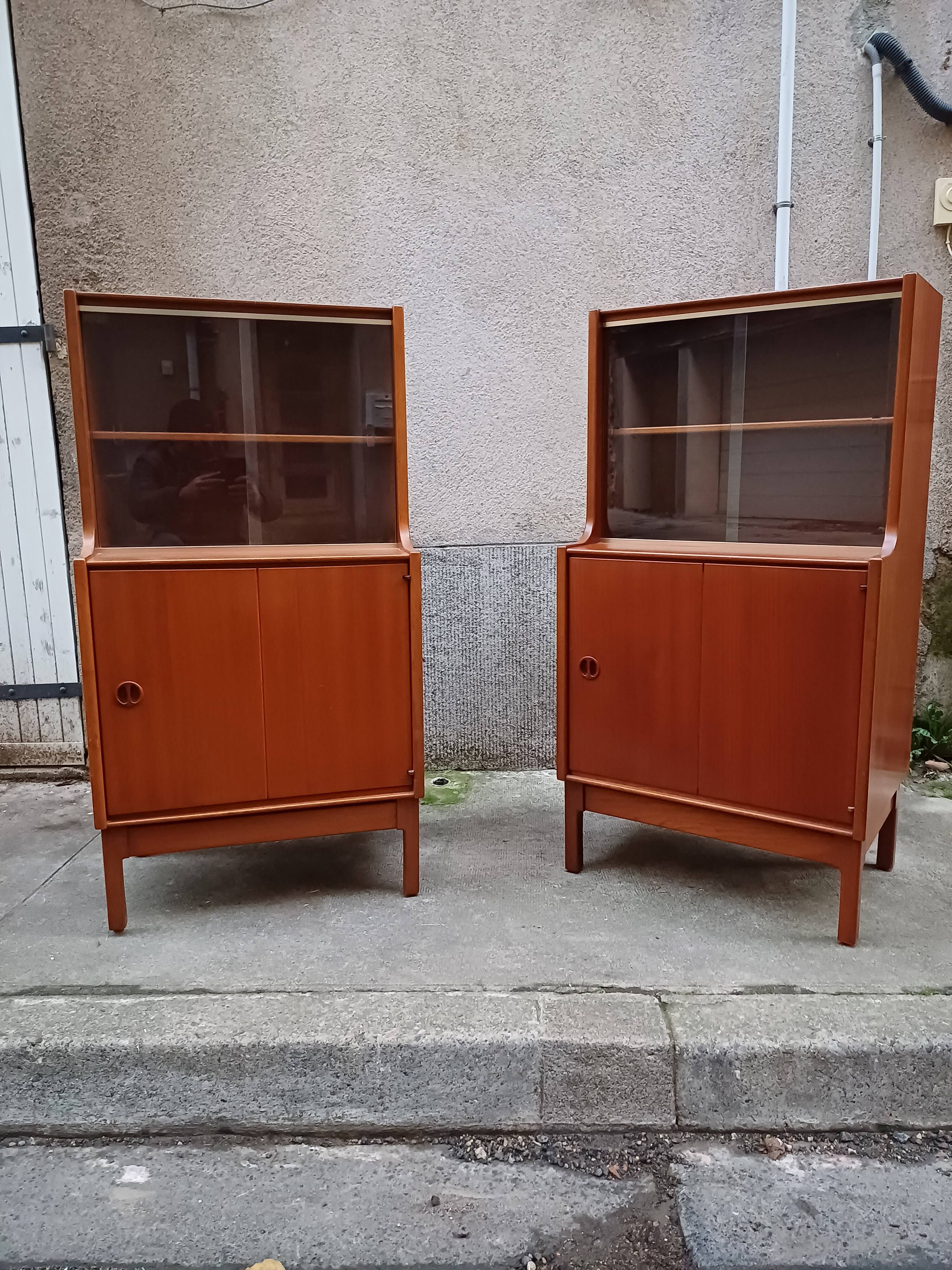 Small piece of furniture Living room bookcase, Jacques Hauville for Roche Bobois
