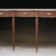 Superbe console en acajou et marbre (début XXeme).