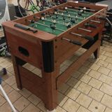 Old table football wood chrome vintage