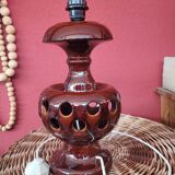 Vintage double-lit lamp base
