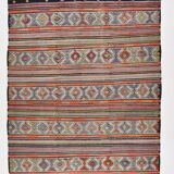 Traditional Oriental Carpet, Turkish Kilim Rug, 174x236 Cm