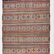 Traditional Oriental Carpet, Turkish Kilim Rug, 174x236 Cm