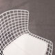 Chaise Wire blanche avec galette d'origine de Harry Bertoia pour Knoll