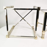 Hollywood Regency coffee tables, Pierre Vandel Paris, France, 1980s