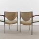 Paire de chaises club, modèle 206 de lübke, années 60