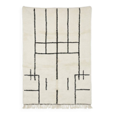Grand tapis marocain graphique